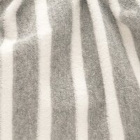 CLUTCH / KULTURTASCHE - EMMA 75 -  GRAU / WEISS 30x17x24...