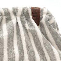 CLUTCH / KULTURTASCHE - EMMA 75 -  GRAU / WEISS 30x17x24 CM BY LOT83