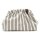 CLUTCH / KULTURTASCHE - EMMA 75 -  GRAU / WEISS 30x17x24 CM BY LOT83