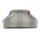 CLUTCH / KULTURTASCHE - EMMA 56 -  GRAU GESTREIFT 30x7x20 CM BY LOT83