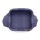 CLUTCH / KULTURTASCHE - EMMA 88 -  BLAU GESTREIFT 30x7x20 CM BY LOT83