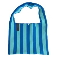 SHOPPER - LOIS - AQUA / BLAU 35x45 CM BY LOT83