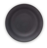 PASTA PLATE MATT BLACK 25,5 CM - GROSSER PASTATELLER  -...