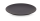PLATE MATT BLACK 25,5 CM - SPEISETELLER  - BY vtwonen