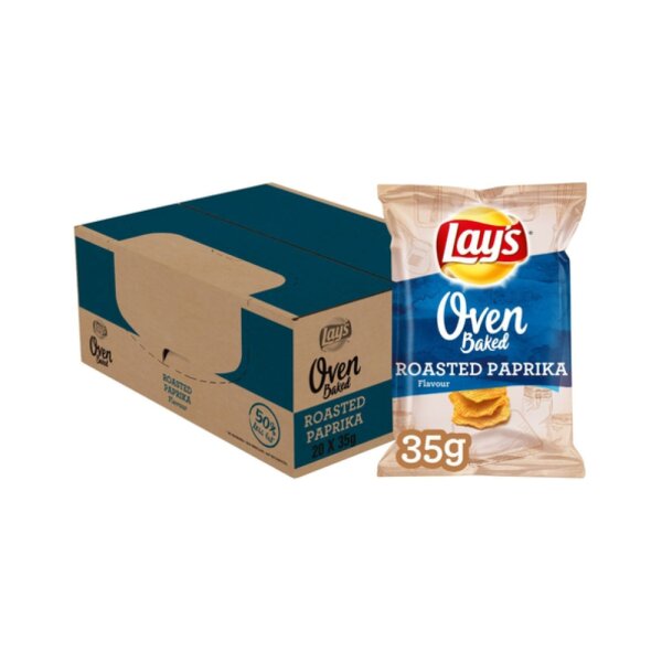 OVEN BAKED ROASTED PAPRIKA CHIPS - 20 x 35 GRAMM BY LAY´S
