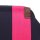 CLUTCH / KULTURTASCHE - EMMA 100 -  SCHWARZ / PINK GESTREIFT 30x7x20 CM BY LOT83