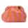 CLUTCH / KULTURTASCHE - EMMA 91 -  PINK / ORANGE 30x17x24 CM BY LOT83