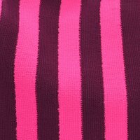 SHOPPER - LOIS 130 - PINK / SCHWARZ IN FROTTEE 35x45 CM BY LOT83