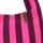 SHOPPER - LOIS 130 - PINK / SCHWARZ IN FROTTEE 35x45 CM BY LOT83
