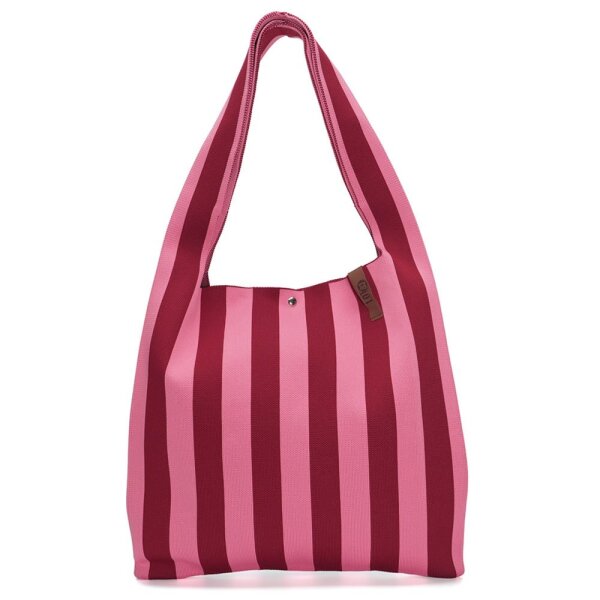 SHOPPER - LOIS 126 - ROSA / DUNKELROT 35x45 CM BY LOT83