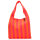 SHOPPER - LOIS 147 - ORANGE GESTREIFT 35x45 CM BY LOT83