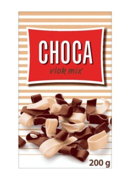CHOCA VLOK MIX - HELLE UND DUNKLE SCHOKOLADENFLOCKEN 200 GR - BY HEINZ