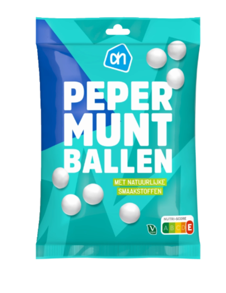 AH  PEPERMUNTBALLEN - PFEFFERMINZKUGELN 360 GR - BY ALBERT HEIJN