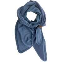 SCHAL DEIECKSTUCH NOVA 05 - 195 x 85 cm - BLAU BY LOT83