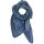 SCHAL DEIECKSTUCH NOVA 05 - 195 x 85 cm - BLAU BY LOT83