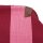 CLUTCH / KULTURTASCHE - EMMA 105 -  ROSA / DUNKELROT GESTREIFT 30x7x20 CM BY LOT83