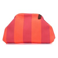 CLUTCH / KULTURTASCHE - EMMA 110 -  ORANGE GESTREIFT...