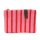 TASCHE - PIA 16 - ROSA / ROT GESTREIFT 19x13 CM BY LOT83