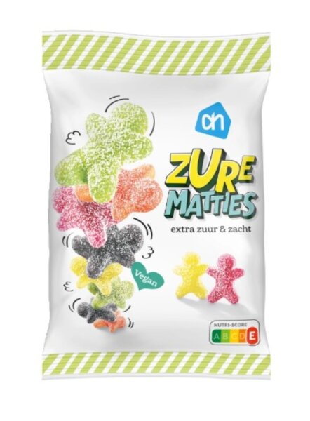 AH ZURE MATTIES -  SAURE FRUCHTGUMMI - 250 GR - BY ALBERT HEIJN