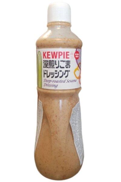 DEEP-ROASTED SESAM DRESSING - FUKAIRI GOMA - 1000 ML - BY KEWPIE
