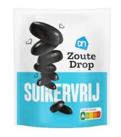 SUIKERVRIJ ZOUTE DROP- ZUCKERFREIE SALZIGE LAKRITZ 200 GR...