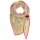 SCHAL MARLY - BEIGE / PINK AUS FROTTEE 75x180 CM  BY LOT83