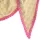 SCHAL MARLY - BEIGE / PINK AUS FROTTEE 75x180 CM  BY LOT83