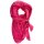DREIECKSSCHAL ANNA - FUCHSIA FISCHGRÄTMUSTER - CA. 190 x 90 CM  BY LOT83