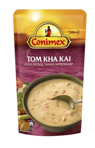 TOM KHA KAI - THAILÄNDISCHE HÜHNERSUPPE - 570 ml - BY CONIMEX