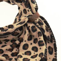 SCHAL DREIECKSTUCH LILY - TAUPE - 200 x 90 cm BY LOT83