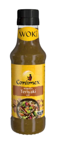 WOKSAUS TERIYAKI - WOKSAUCE TERIYAKI - 175 ML - BY CONIMEX