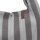 SHOPPER - LOIS 138 - GRAU GESTREIFT IN FROTTEE 35x45 CM BY LOT83