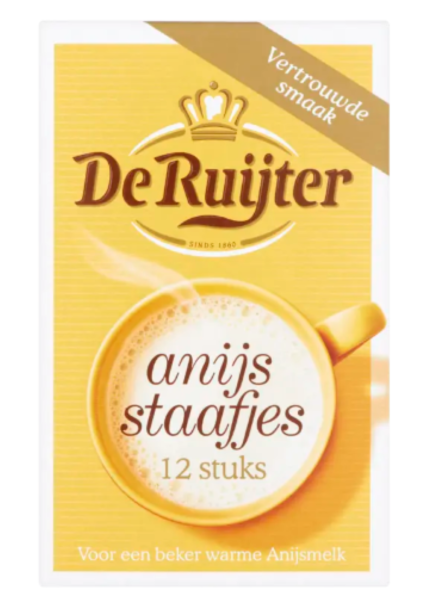 ANIJSSTAAFJES - 12 STÜCK - 75,6g - BY DE RUIJTER