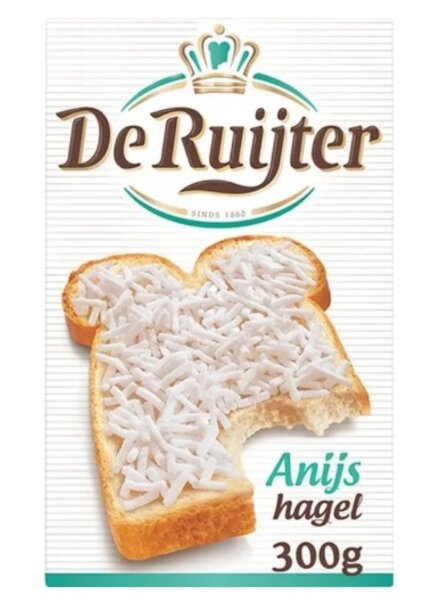 ANIJSHAGEL - ANIS STREUSEL - 300 g - BY DE RUIJTER
