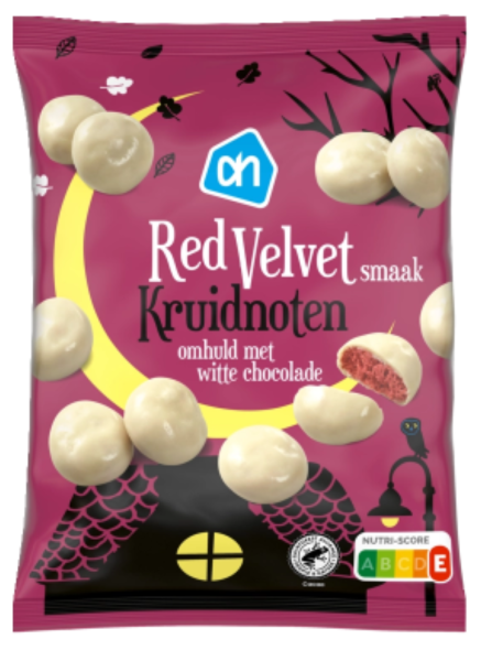 AH RED VELVET KRUIDNOTEN - SPECULATIUSKEKSE 200 GR - BY ALBERT HEIJN