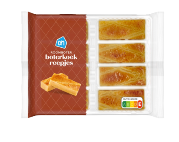 AH  ROOMBOTER BOTERKOEK REEPJES - BUTTERKUCHEN  STREIFEN 300 GR - BY ALBERT HEIJN