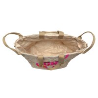 TASCHE - REBEL ESTHER  - BEIGE / PINK 35x60x25 CM BY LOT83