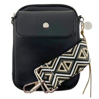 TASCHE - LIVA -  SCHWARZ 20x15 CM BY LOT83